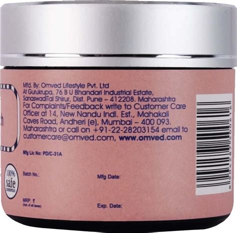 Buy OMVED THERAPIES ANTI STRETCH BELLY BALM -40 G Online & Get Upto 60% ...