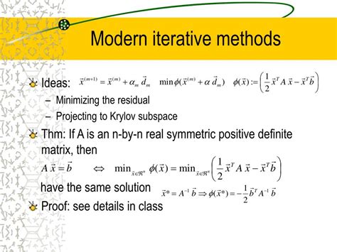 Iterative Methods 的图像结果