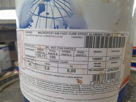 Tomada de preço - MACROPOXY SHERWIN WILLIAMS 646 FAST CURE EPOXI CP.B E ...