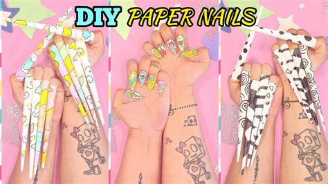 Image result for Paper Nails Tutorial