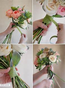 Make Wedding Flowers by How To Make A Faux Flower Bridal Bouquet Bouquets Make Wedding Flowers