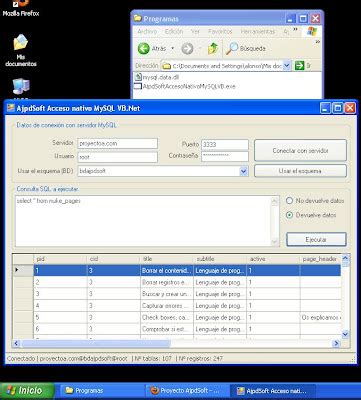 Como Conectarse Con MySQL Desde VFP 的图像结果