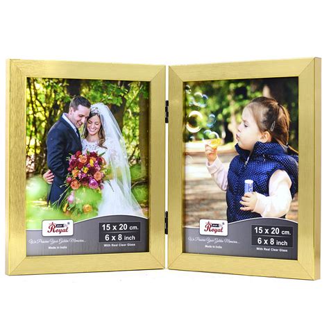 AJANTA ROYAL Synthetic Wood Photo Frame (Black_6 X 8 Inch) - A-25 (B-4 ...