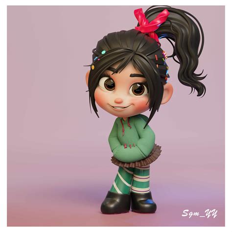 Wreck It Ralph Vanellope Von Schweetz Wallpaper