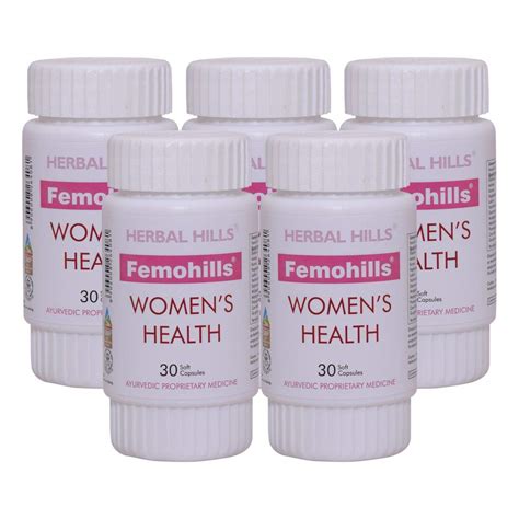 Buy Herbal Hills Femohills Capsules (30 Capsule (Pack of 5)) Online at ...