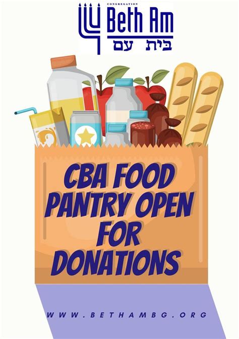CBA Food Drive Collection, Congregation Beth Am - Buffalo Grove, IL, 29 ...