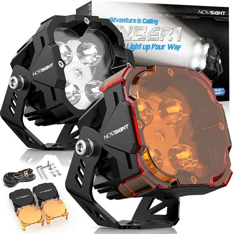 Amazon.com: NOVSIGHT LED Pods Lights Fog Light - 3 Inch Offroad Light ...