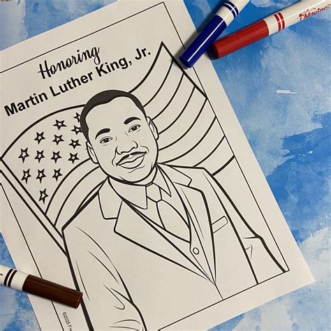 Printable Martin Luther King Coloring Pages [2025]