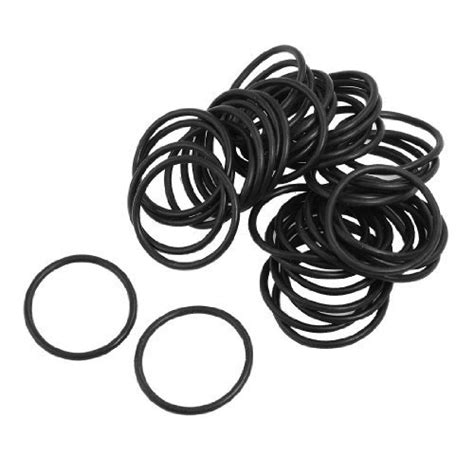 Alcoa Prime50 Pcs 33mm Outside Dia 2.5mm Thick Nitrile Rubber Sealing O ...