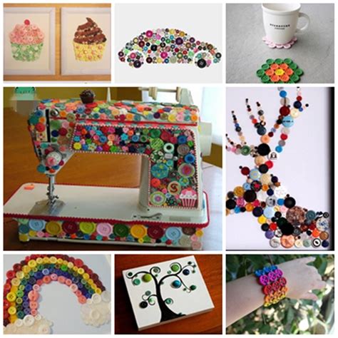 Image result for Button Crafts