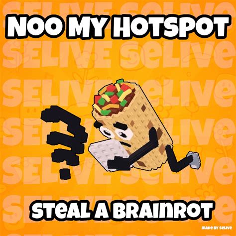 Nooo My Hotspot w Steal a Brainrot | Brainrot gra |Roblox | - Stan ...
