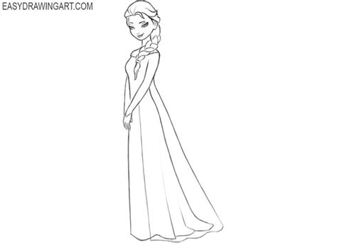 Image result for Elsa Drawing Step by Step