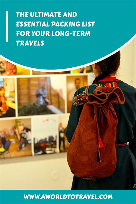 How to pack light for long-term travel