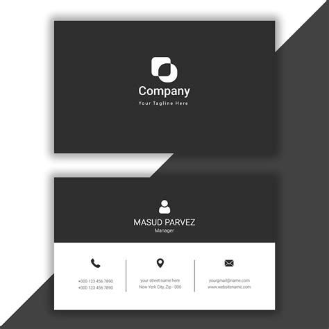 Carte Visite Simple PSD, modèles PSD gratuits de haute qualité à ...