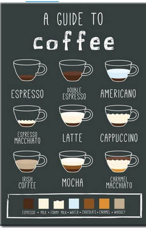 A Guide to Coffee Poster