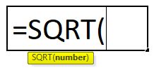 Excel Square Root Formula 的图像结果