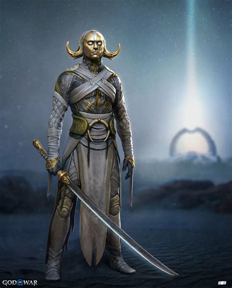 ArtStation - Light Elf (God of War Ragnarok)