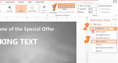 Image result for PowerPoint Flashing Animation