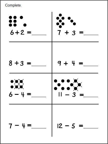 1st Grade Math Problems 的图像结果