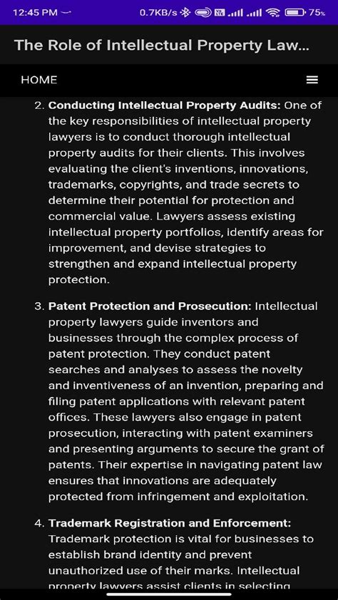 The Role of Intellectual Property Lawyers in Safeguarding Innovations ...