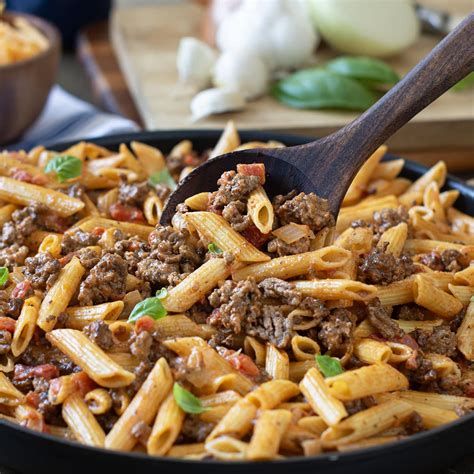 How To Make Ground Beef Pasta at Archie Foster blog