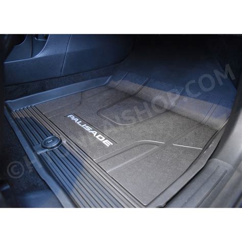 2020-2025 Hyundai Palisade All Weather Floor Mats - Free Shipping ...