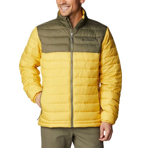 Columbia Men Yellow Powder Lite Jacket – Chogori India Retail Limited