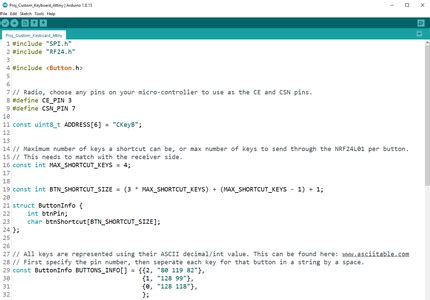 Image result for Keyboard Arduino Code