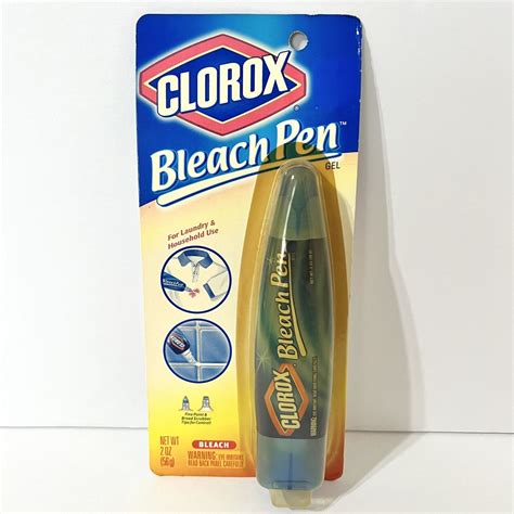 Clorox Bleach Pen Gel for Whites 2oz/56g for sale online | eBay