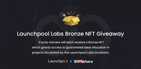 Розыгрыш Bronze NFT от Launchpool — Teletype