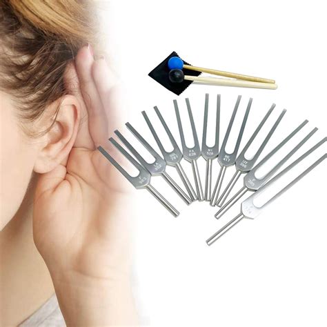 Solfeggio Tuning Fork Set - BEAUTI4U Solfeggio Tuning Forks for Healing ...