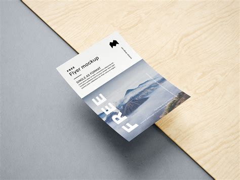 Set Of Flyer Mockup Psds