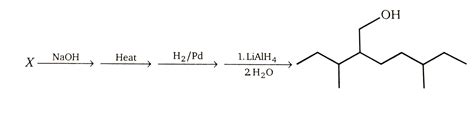 Compound X undergoes the following reaction sequence. What is the ...