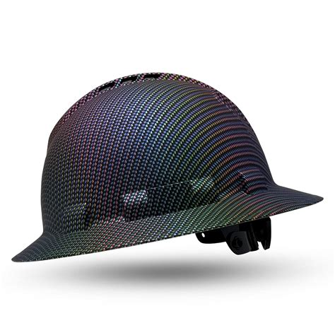 Full Brim Hard Hats Head Protection Rainbow Gloss Osha Ansi ...