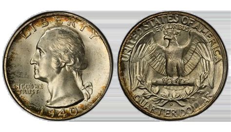 1940 Washington Quarter Value: Silver Content, Errors, and Collector’s ...