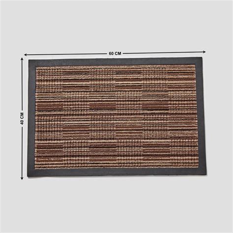 Buy Cadence Rubber Doormat - 60x40cm from Home Centre at just INR 349.0