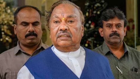 BJP expels former Deputy Chief Minister KS Eshwarappa for anti-party ...