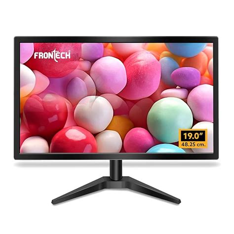 FRONTECH 19 Inch (48.25 Cm) LED Monitor with Supporting HDMI & VGA ...