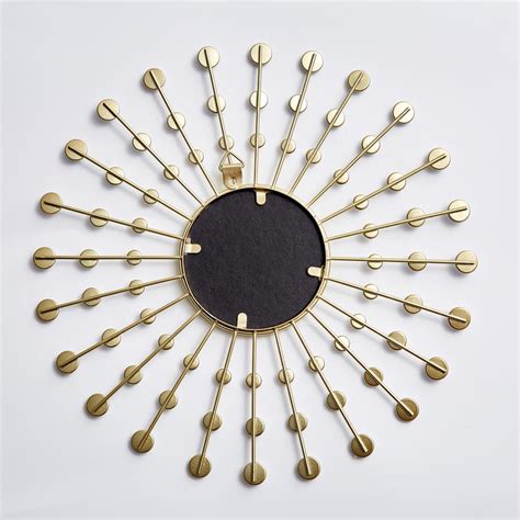 Buy Ananda Emore 3Pcs Decorative Clock and Mirror Set from Home Centre ...