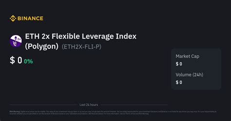 ETH 2x Flexible Leverage Index (Polygon) Price | ETH2X-FLI-P Price ...