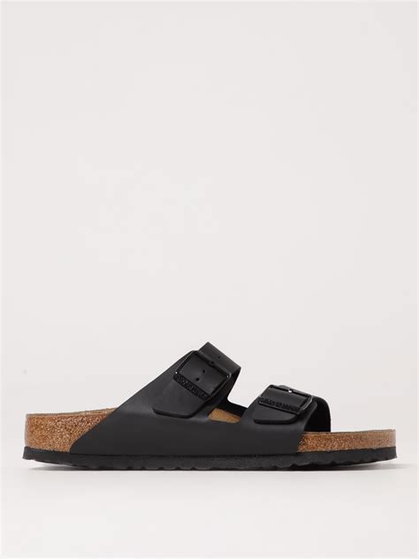 BIRKENSTOCK: Sandals men - Black | Birkenstock sandals 0051793 online ...