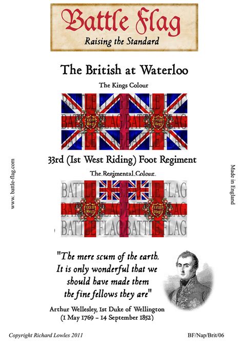 New 28mm Napoleonic Wargame Flags: British Regimental Colours and Standards |Battle Flag