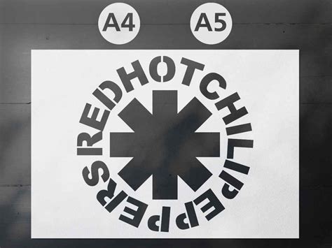 Band Logo Stencils - A5 Reusable 190 Micron Mylar - Etsy