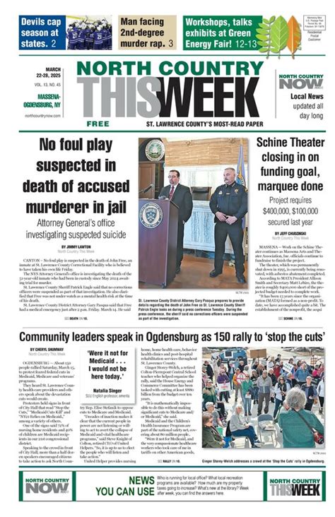 Obituaries - North Country Now