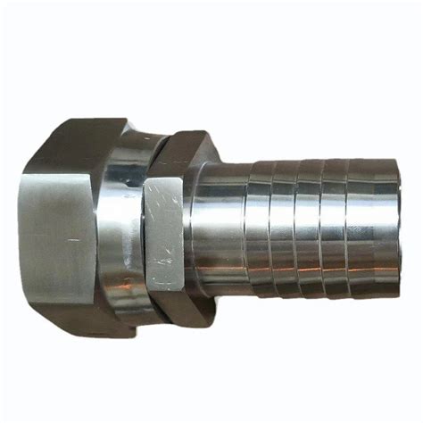 Swivel Fittings - JIC Swivel To Hose Barb Manufacturer from Rajkot