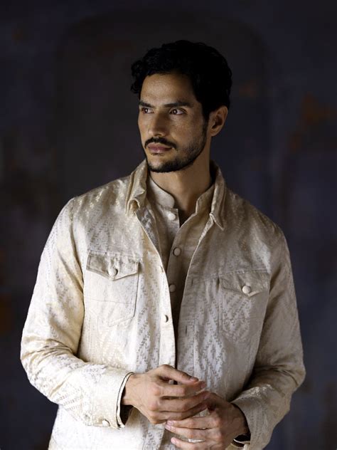 ZIG ZAG KURTA DHOTI JACKET SET – Kunal Rawal