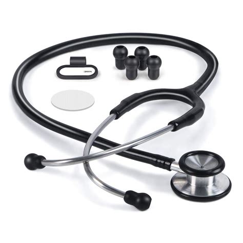 FITA Dual Head Stethoscope Latex-Free PVC Tubing Tunable Chestpiece ...
