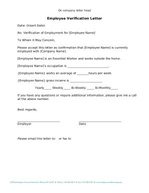 How to request an employment verification letterHow to request an ...
