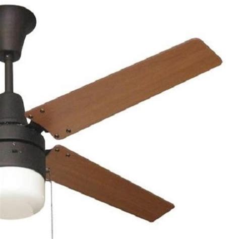 Litex Wakefield 48-in Bronze Ceiling Fan with Light Kit (4-Blade) at ...