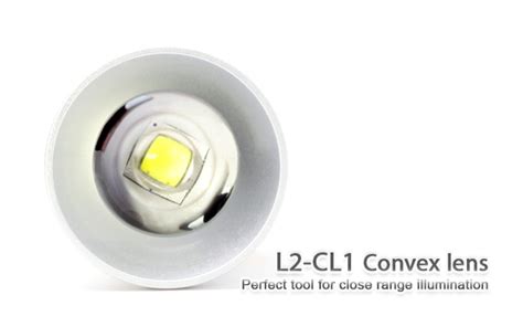 Solarforce L2-CL1 Convex Lens for L2 Series flashlights, torch lights ...